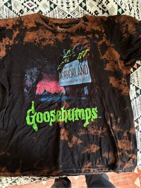 Goosebumps horror land tshirt size medium tye-dye men’s women’s